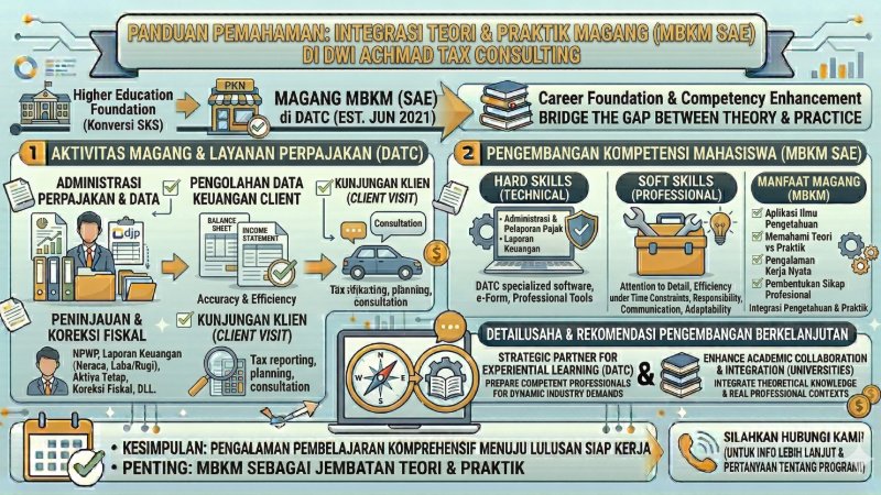 Pelaksanaan Praktik Magang di Dwi Achmad Tax Consulting sebagai Upaya Peningkatan Kompetensi di Bidang Perpajakan